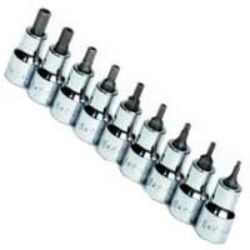 TAMPER PROOF HEX BIT SET 9PCtamper 