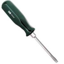 SCREWDRIVER SLOTTED 1/4X.050X3.96IN. ROUND BLADEscrewdriver 