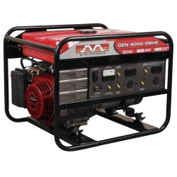 GENERATOR 13.0HP HONDA OHV 6000 W/ELECTRIC STARTgenerator 