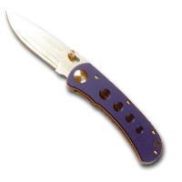 Neon Blue Large Aluminum Knife with Holesneon 