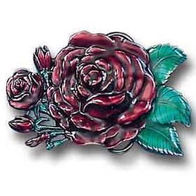 Belt Buckle - Rose (Free Form)belt 