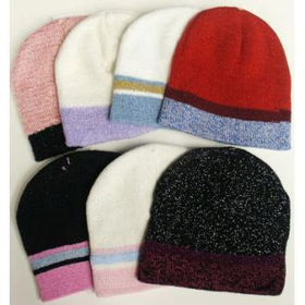 Ladies Assorted Chenille Beanies Case Pack 144ladies 