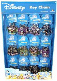 Disney Square Lucite Keychain Case Pack 288disney 