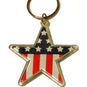 Patriotic Star Key Chain Case Pack 24patriotic 