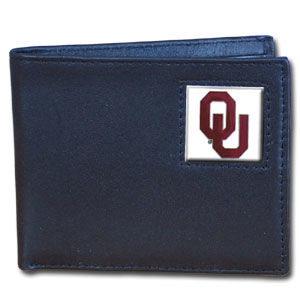 College Bi-fold Wallet - Oklahoma Soonerscollege 