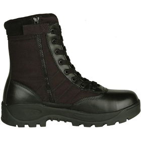 Classic 9 in., Steel Toe, Side Zip, Black, Size 10classic 