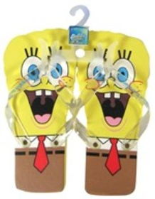 Sponge Bob Beach Ladies Sandals Size SML Case Pack 216sponge 