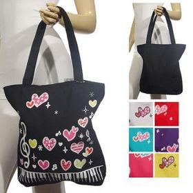 Ladies Fashion Tote Bag With Print Case Pack 12ladies 