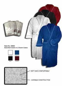 Unisex One Size Fits All Polar Fleece Bath Robes Case Pack 24unisex 