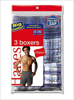 Harwood Hanes Mens Boxer - 6 pairsharwood 