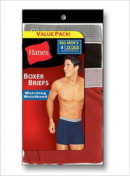 Hanes Boxer Briefs Matching Waistband - 8 pairshanes 