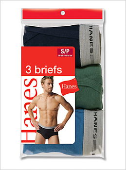 Hanes Dyed Fashion Briefs - 9 pairshanes 