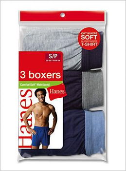 Hanes ComfortSoft Knit Boxer - 9 pairshanes 