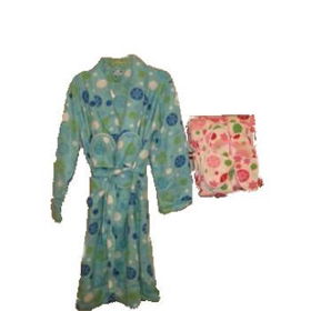 Women's Snow Flake Robe Set Case Pack 12women 