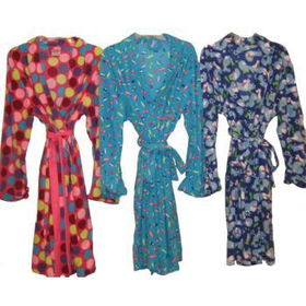 Women's Assorted Printed Bathrobes Case Pack 12women 