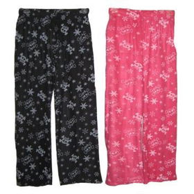 Women's Flannel Skull Sleep Pants Case Pack 24women 