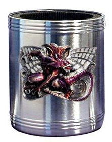 Can Cooler - Pewter Mythical Dragoncooler 