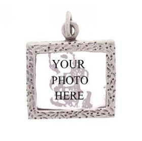 Sterling Silver Pendant Holds 1 Picture of Your Choicesterling 