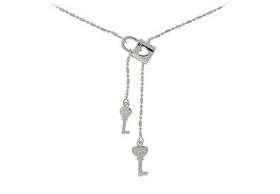 Lock n Key Sterling Silver Pendantlock 