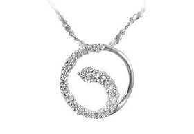 Swirl Journey Sterling Silver Pendantswirl 