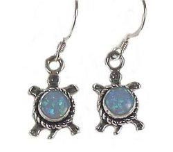 Oval Moonstone Turtle Earringsoval 