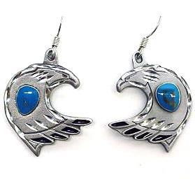 Dangle Earrings - Eagle & Stoneearth 