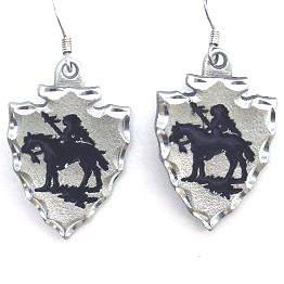 Earth Spirit Earrings - Indian Chiefearth 