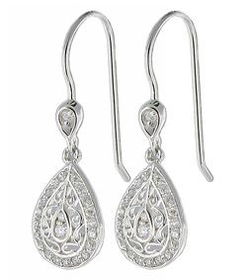 Sterling Silver Cubic Zirconia Earringssterling 