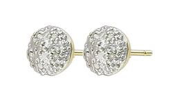 10k Yellow Gold Diamond Earringsyellow 