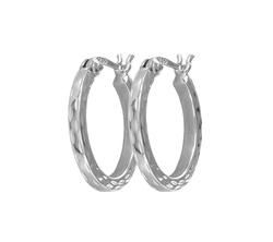 Sterling Silver Hoop Earringssterling 