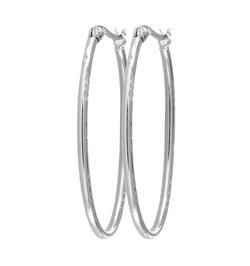 Sterling Silver Hoop Earringssterling 