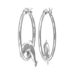 Sterling Silver Hoop Earringssterling 