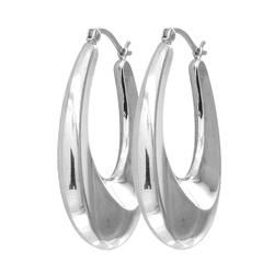 Sterling Silver Hoop Earringssterling 