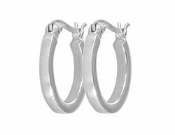 Sterling Silver Hoop Earringssterling 