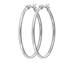 Sterling Silver Hoop Earringssterling 