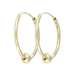 14k Yellow Gold Hoop Earringsyellow 