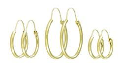 14k Yellow Gold Hoop Earringsyellow 