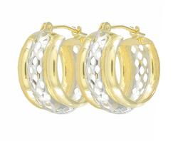 10k Gold Yellow Hoop Earringsgold 