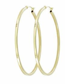 10k Yellow Gold Hoop Earringsyellow 