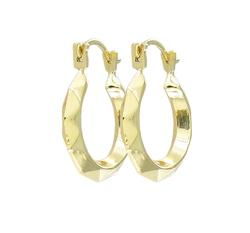 10k Yellow Gold Hoop Earringsyellow 