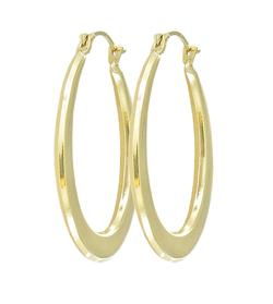 10k Yellow Gold Hoop Earringsyellow 