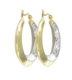 10k Gold Yellow Hoop Earringsgold 