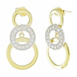 10k Yellow Gold Diamond Earringsyellow 