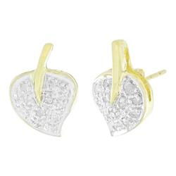 14k Yellow Gold Diamond Earringsyellow 