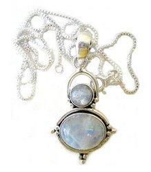 Moonstone Rainbow Pendantmoonstone 