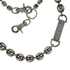 Anchor Silver Pewter Tone Chain Necklaceanchor 