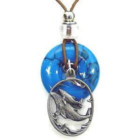 Earth Reflections Diamond Cut Necklace - Whale & Babyearth 