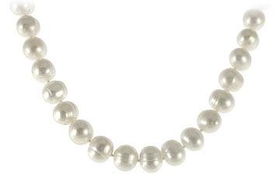 Freshwater Pearl Sterling Silver Necklacefreshwater 