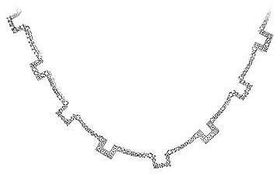 CZ Sterling Silver Necklacesterling 