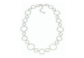 Circle Sterling Silver Necklacecircle 